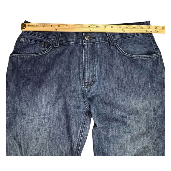 Ecko Unltd Jeans Mens Baggy Relaxed Denim 36x32* Blue Skater Y2K Retro Grunge - Picture 5 of 8